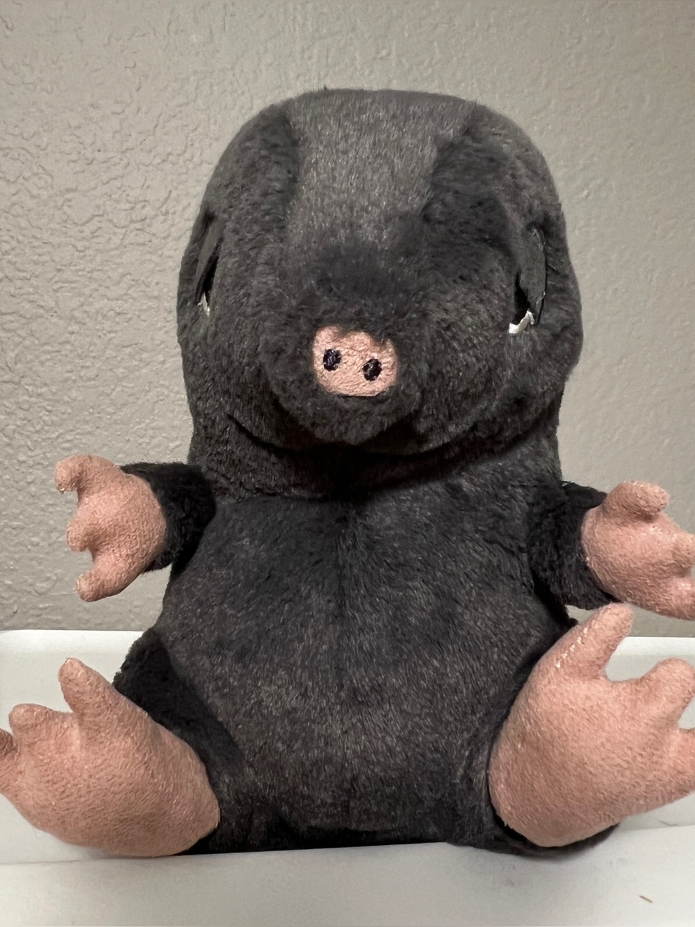 Jellycat Cuddlebud Morgan Mole CUD3M Plush 6” HTF